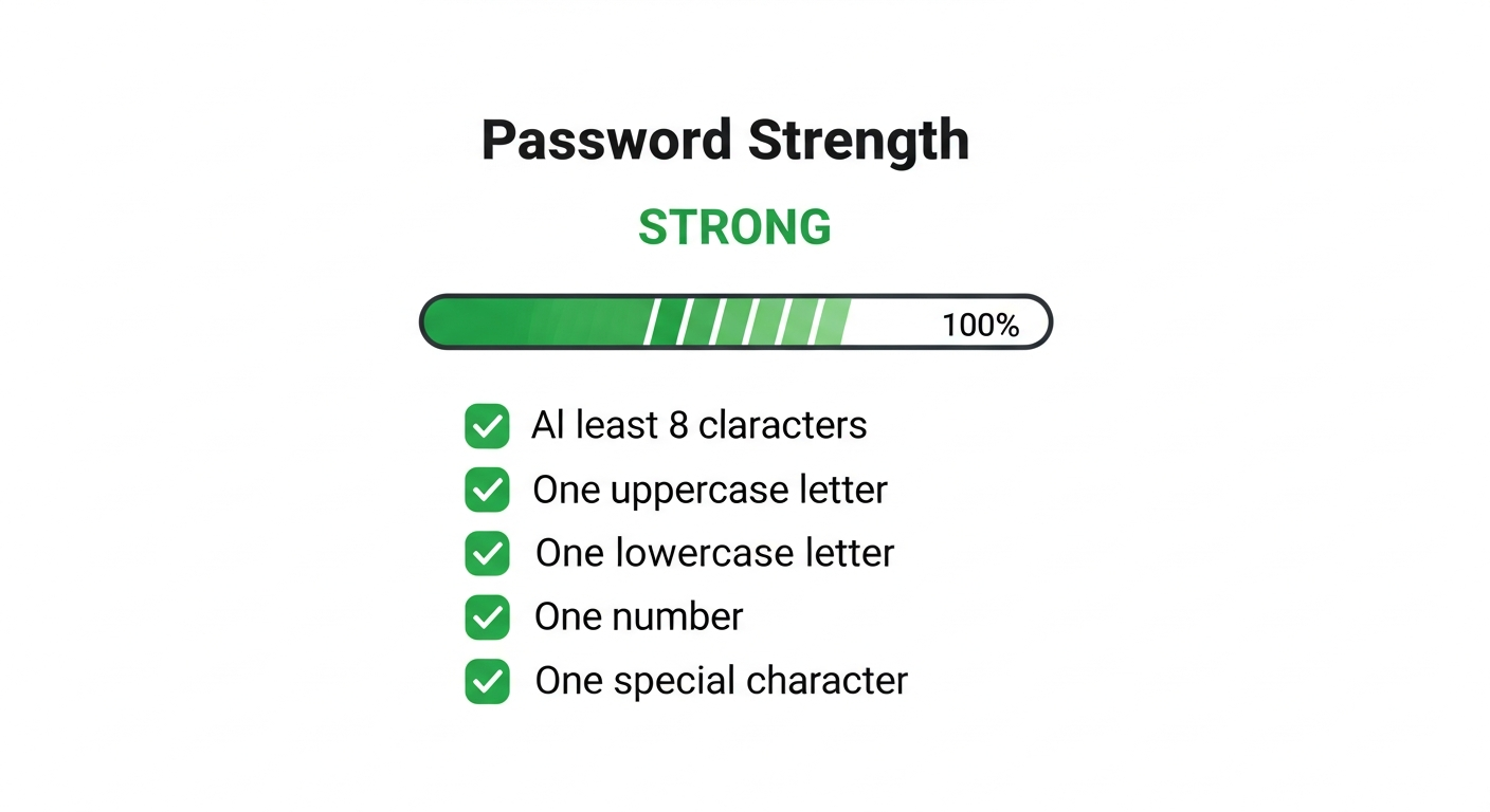 Password Strength - Strong